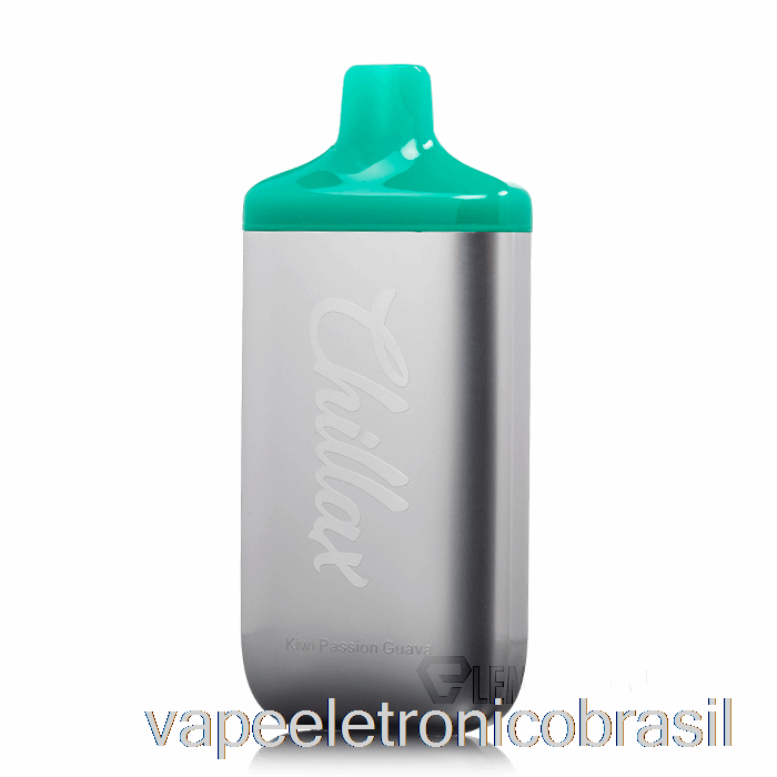 Vape Eletrônico Chillax 9000 Descartável Kiwi Paixão Goiaba